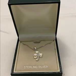 Irish sterling silver necklace 18"